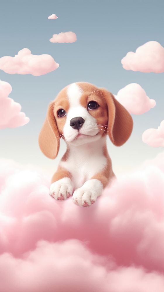 Cute Beagle dreamy wallpaper animal beagle dog.