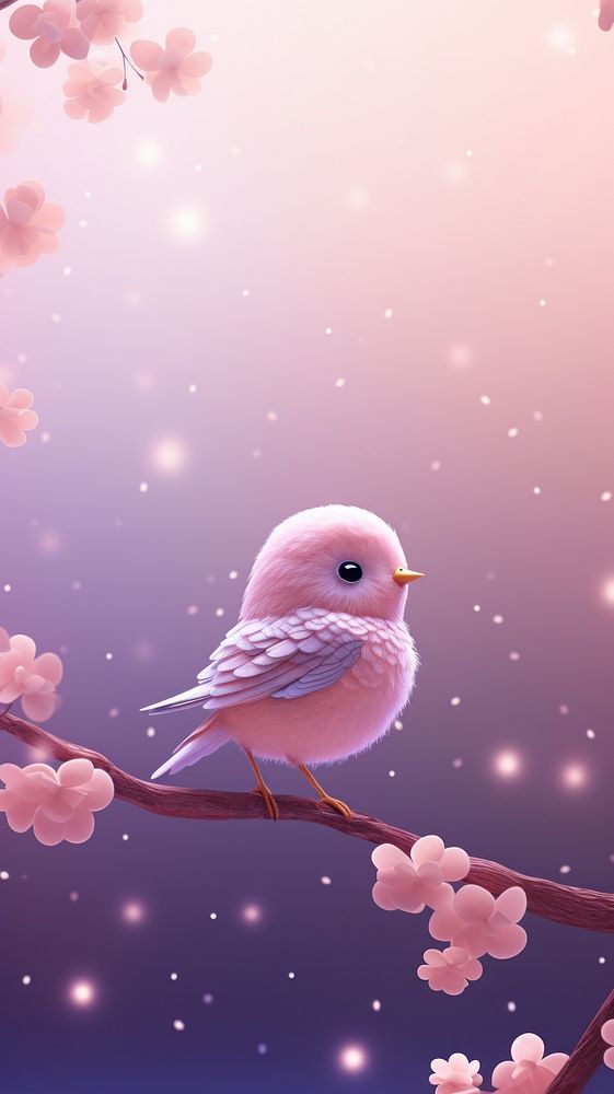 Cute bird dreamy wallpaper animal outdoors nature.