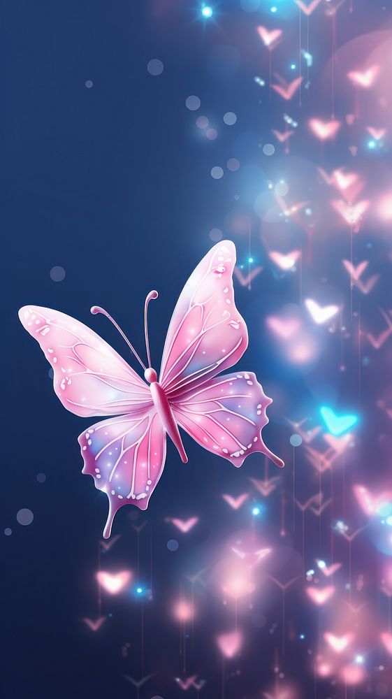 Cute butterfly dreamy wallpaper animal outdoors nature.