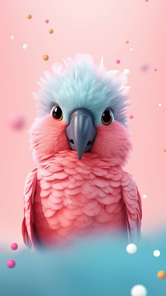 Cute Parrot dreamy wallpaper animal parrot bird.