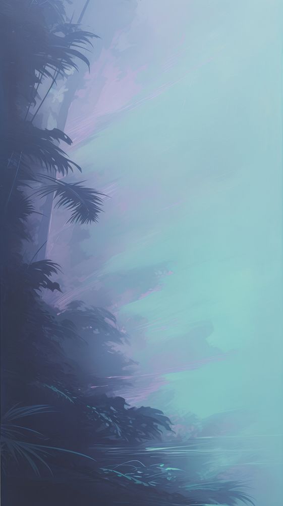 Vapor wave tropical backgrounds outdoors painting.