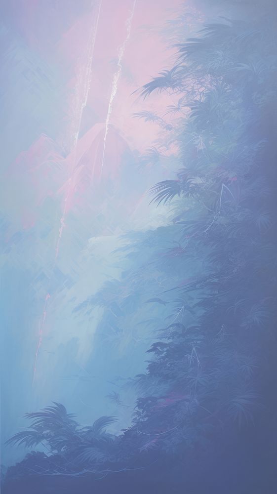 Vapor wave tropical backgrounds painting outdoors.