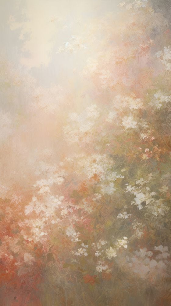 Flower Garden painting backgrounds texture.