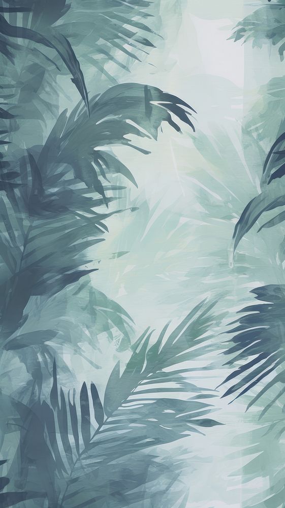 Seamless pattern tropical leaves backgrounds outdoors nature.