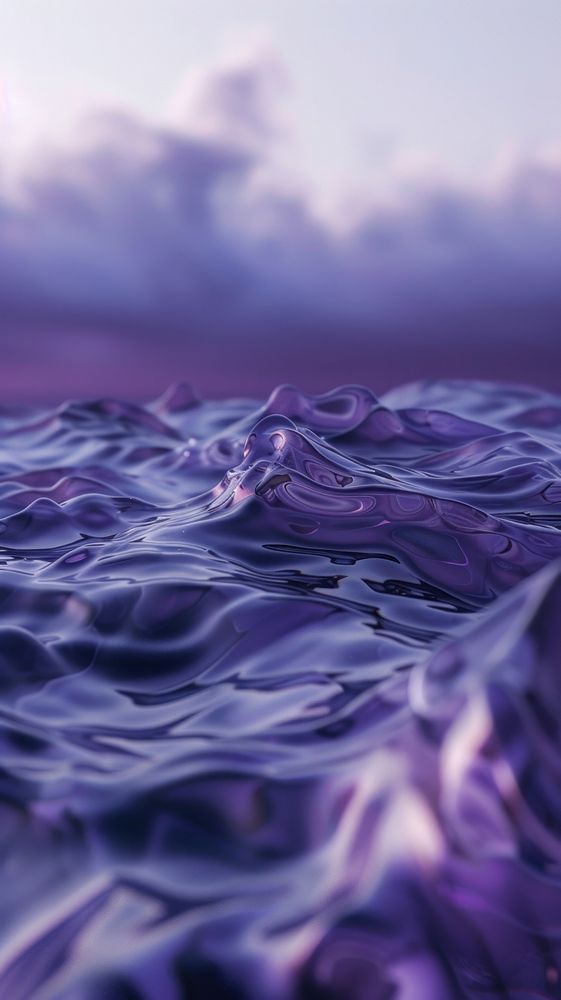 Wallpaper of gradient liquid outdoors nature purple.