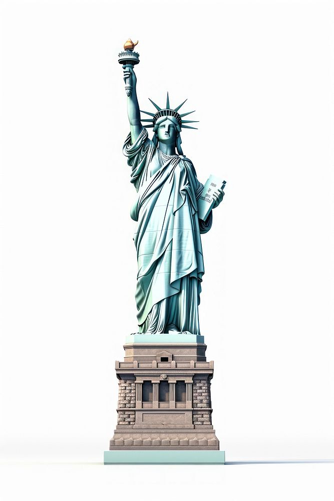 Statue of Liberty statue sculpture landmark.