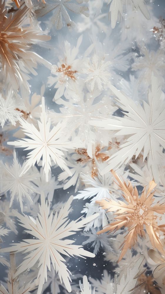 Snowflakes christmas abstract nature.