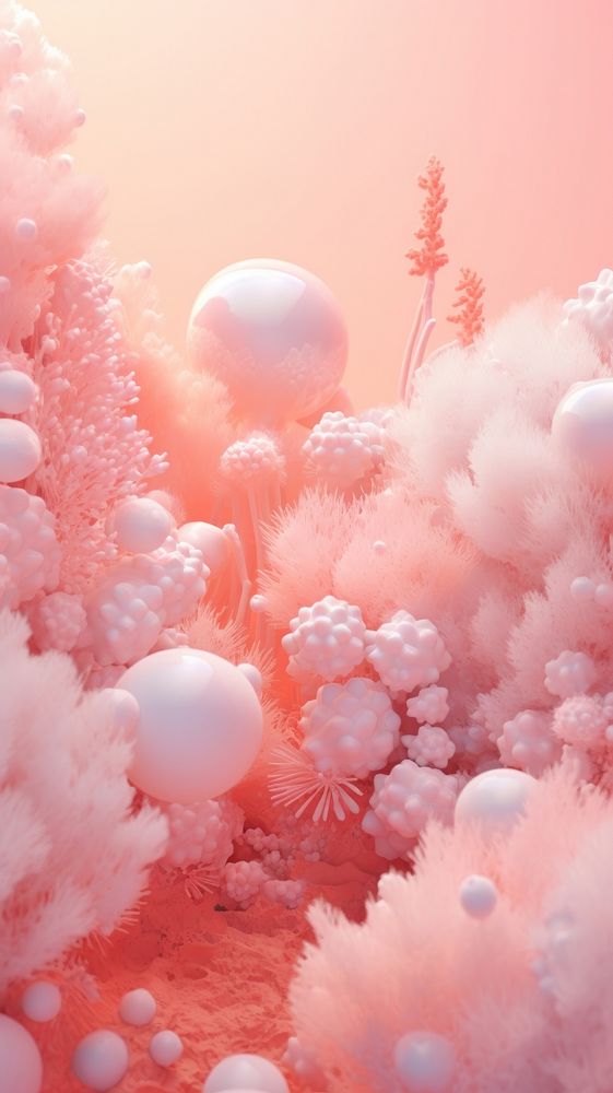 Pink coral outdoors nature backgrounds.