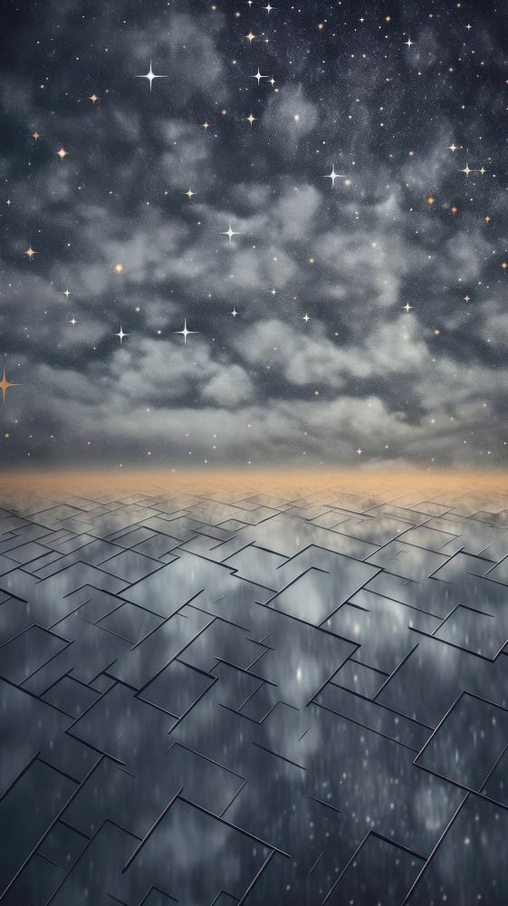 Grey tone wallpaper night sky reflection astronomy outdoors.