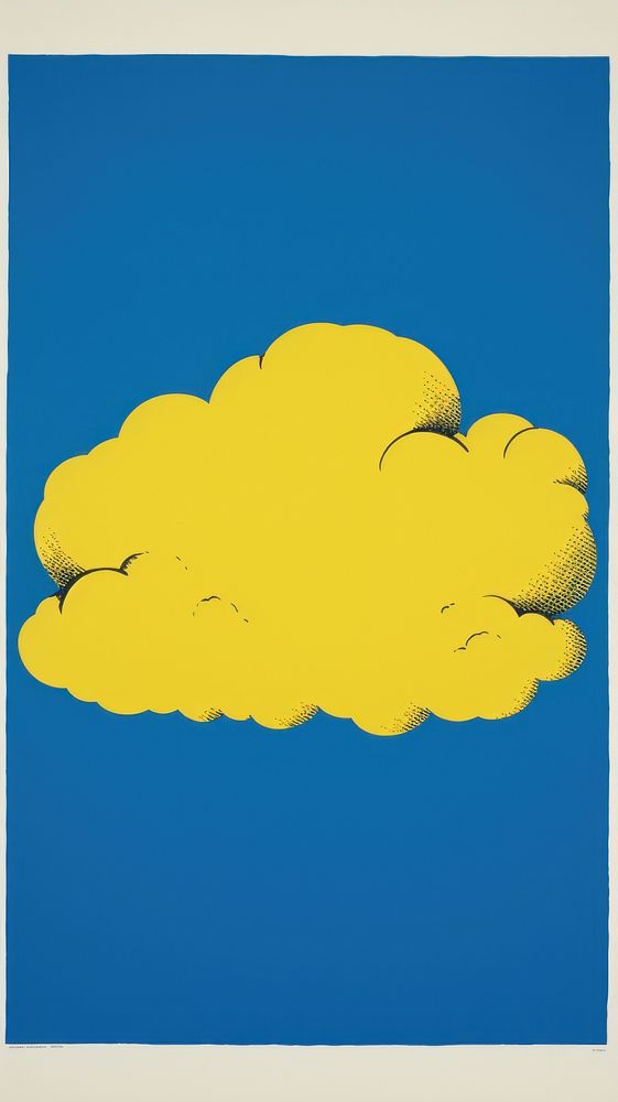 Cloud yellow blue backgrounds.