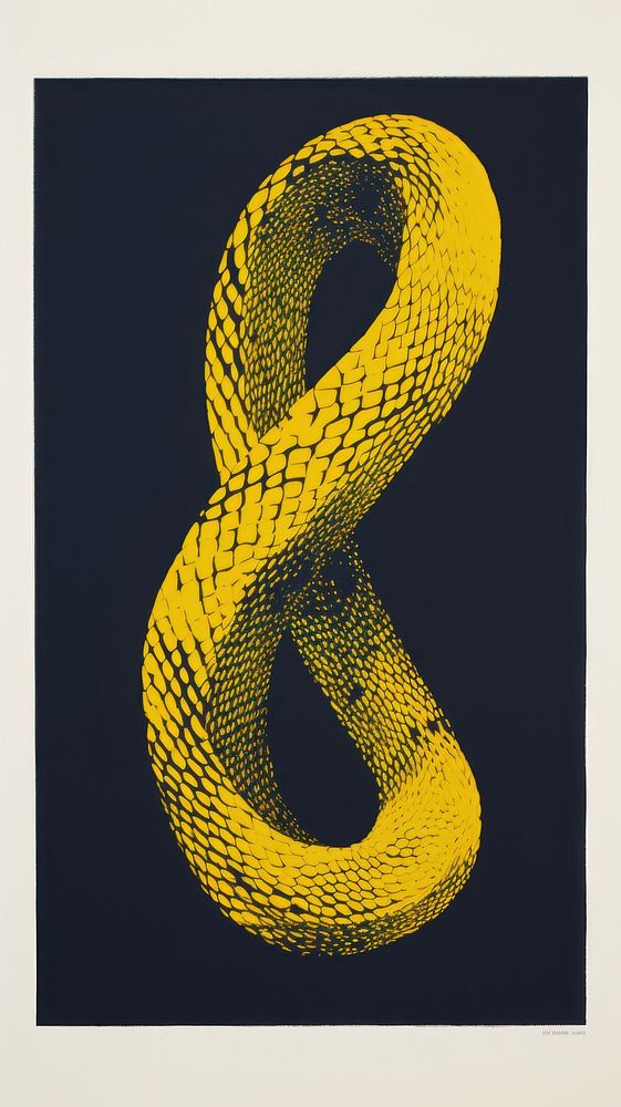 Snake yellow sign text.