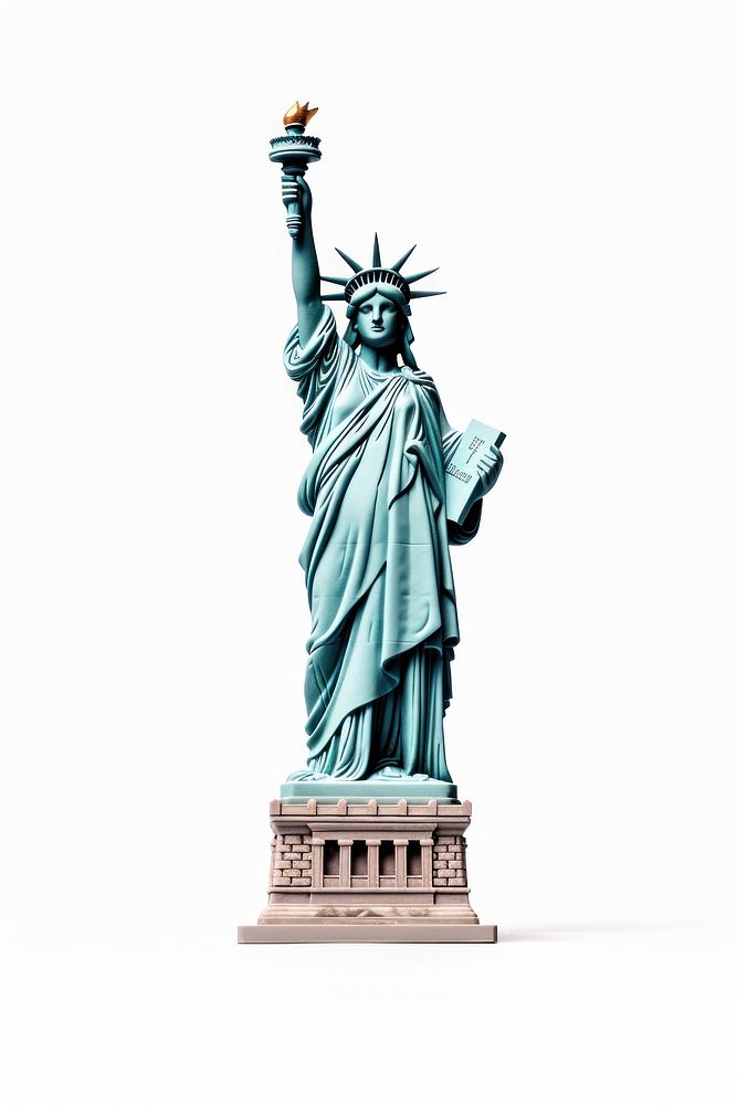 Statue of Liberty in New York statue sculpture landmark.