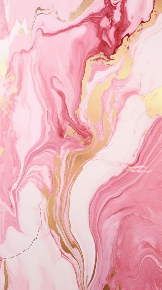 Pink painting marble art.