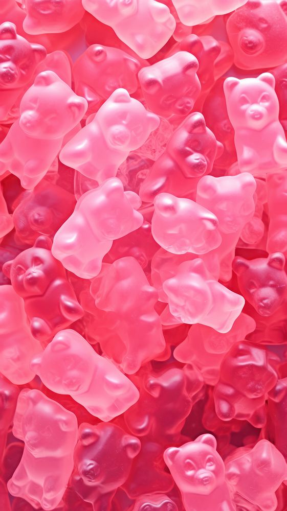 Pink confectionery candy transparent.