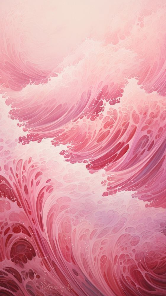 Pink pattern nature wave.