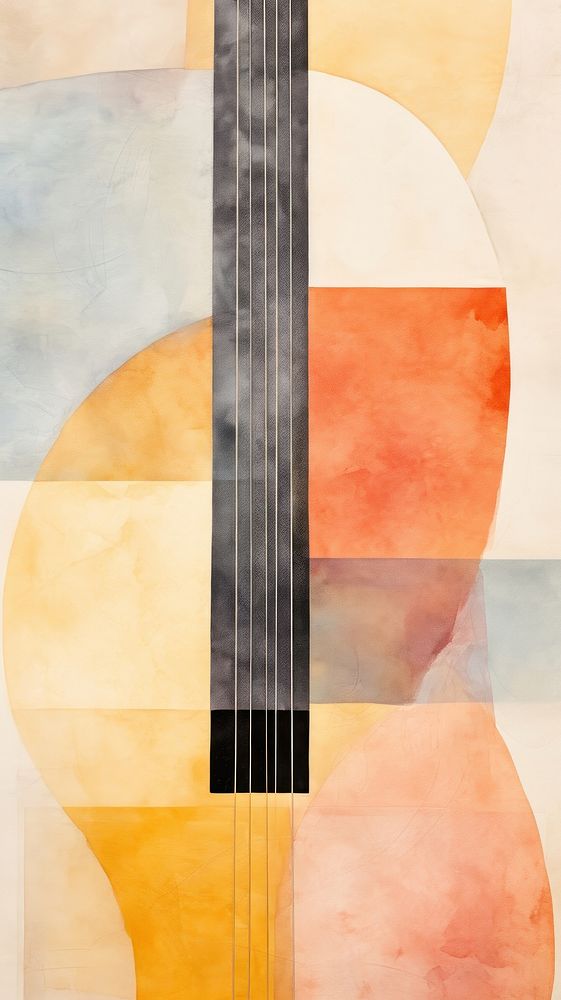 Guitar abstract architecture backgrounds.