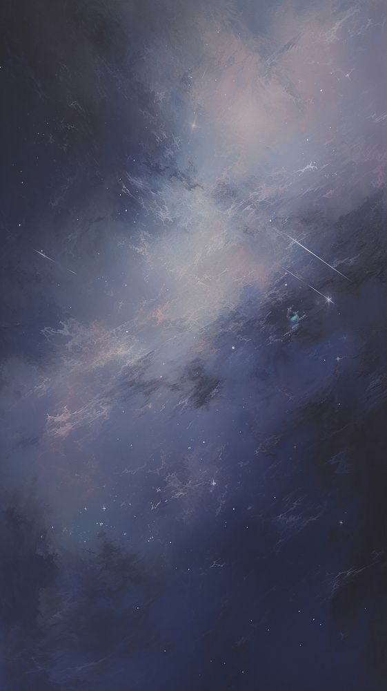 Acrylic paint of Galaxy astronomy galaxy nature.