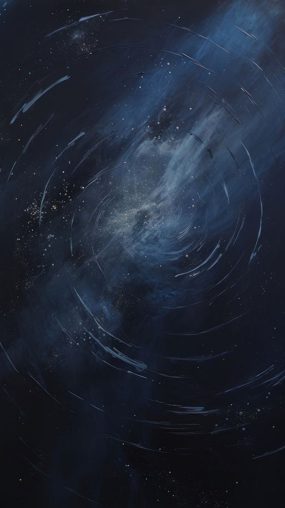 Acrylic paint of Galaxy astronomy galaxy nebula.