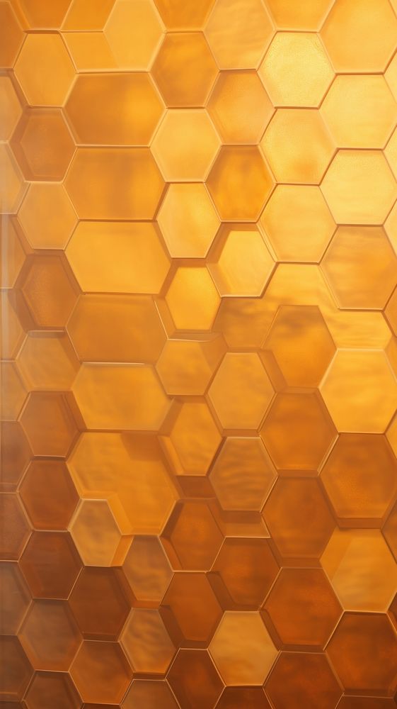 Acrylic paint of Honeycomb honeycomb flooring texture.