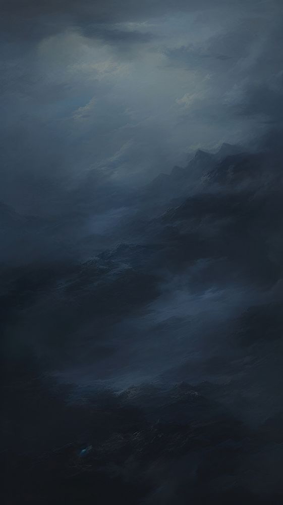Acrylic paint of Night sky backgrounds cloudscape darkness.