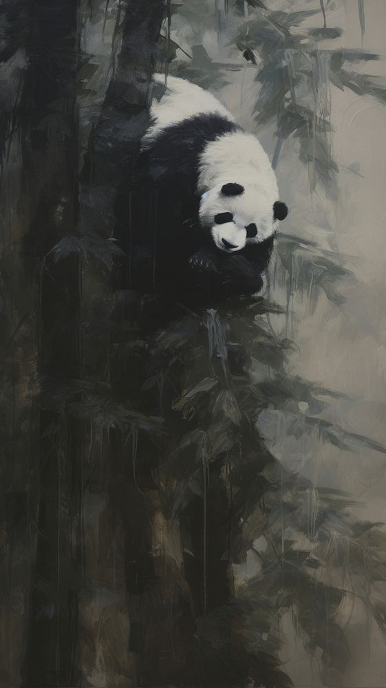 Panda wallpaper wildlife animal mammal.