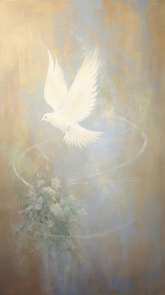 Peace dove wallpaper art painting bird.
