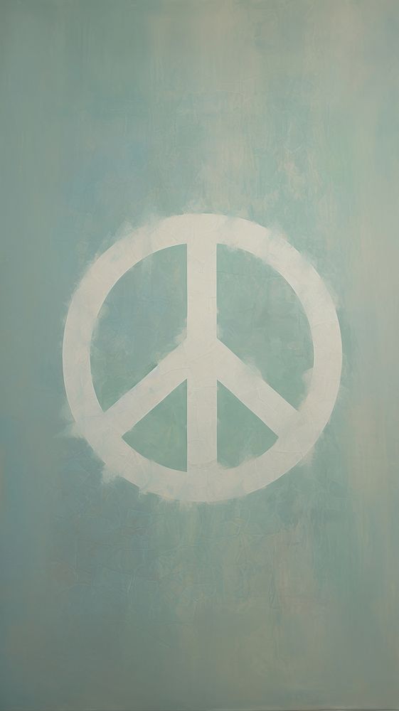 Peace sign wallpaper symbol paint art.