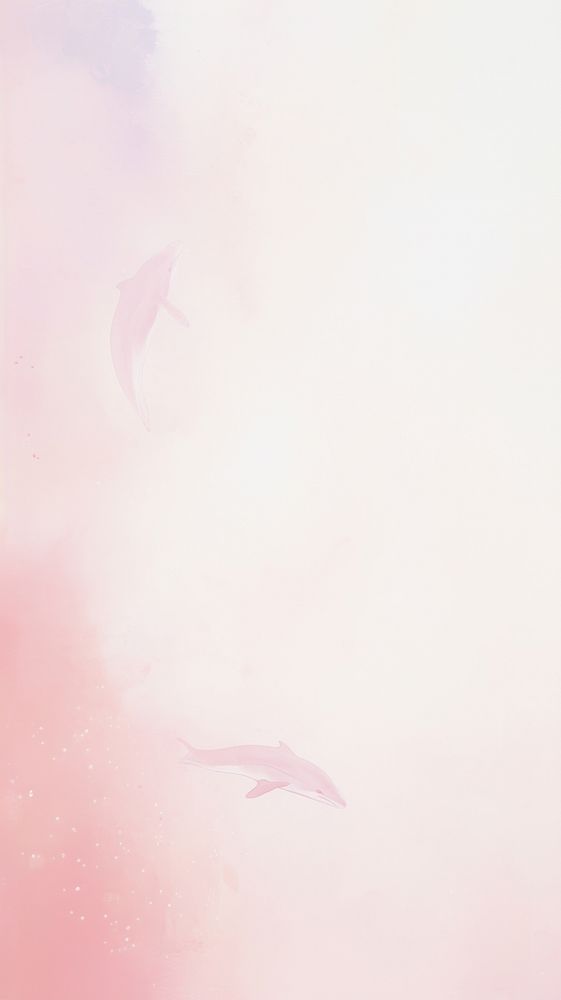Dolphin wallpaper outdoors nature pink.