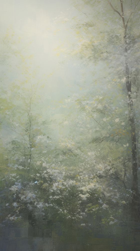 Meadow wallpaper outdoors woodland painting.