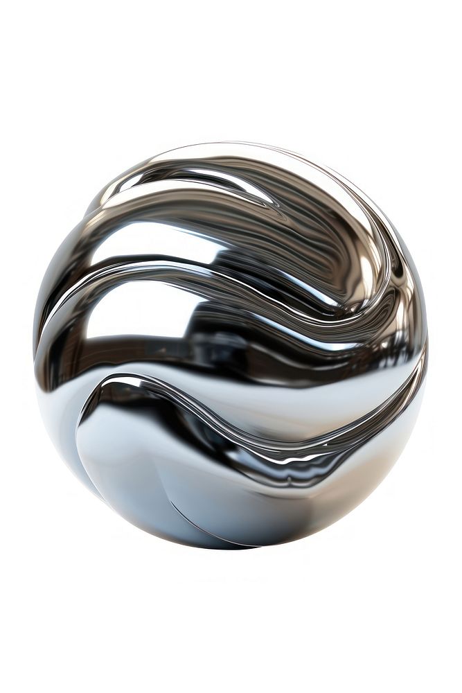 3d render of sphere white background accessories accessory.