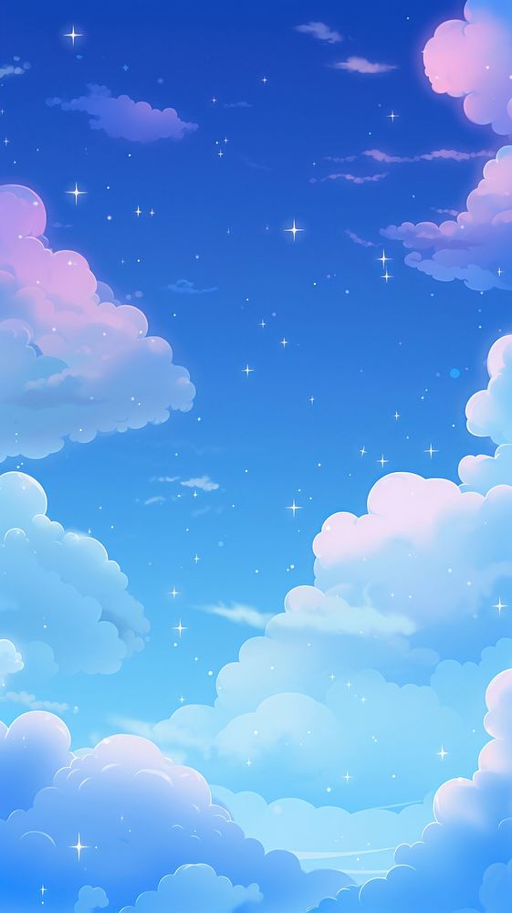 Cute sky outdoors nature cloud. | Premium Photo Illustration - rawpixel