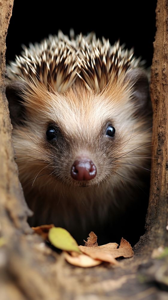 Hedgehog porcupine animal mammal.