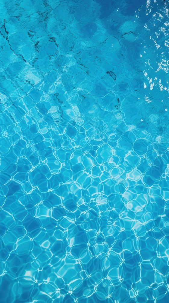 Top view clear swimming pool water texture underwater outdoors nature.