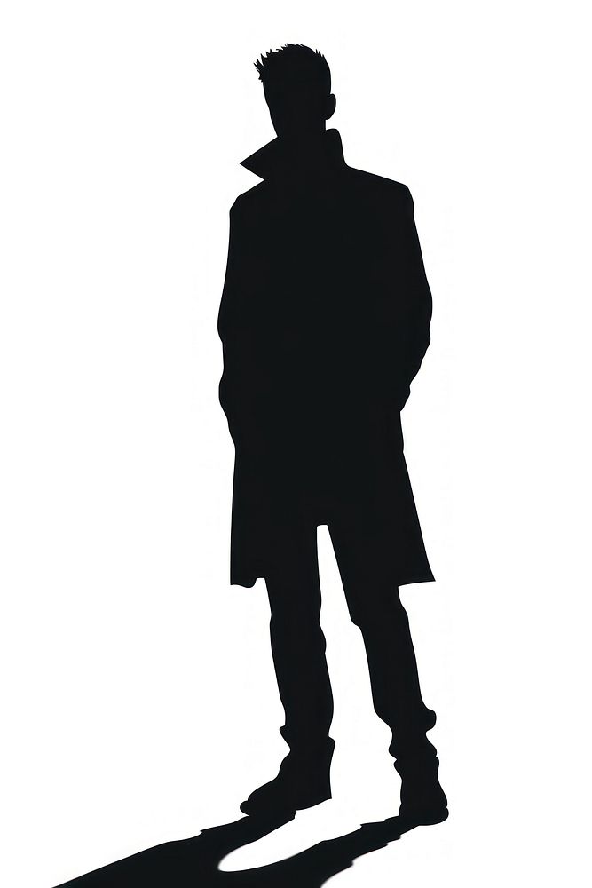 Illustration of silhouette man white adult architecture.
