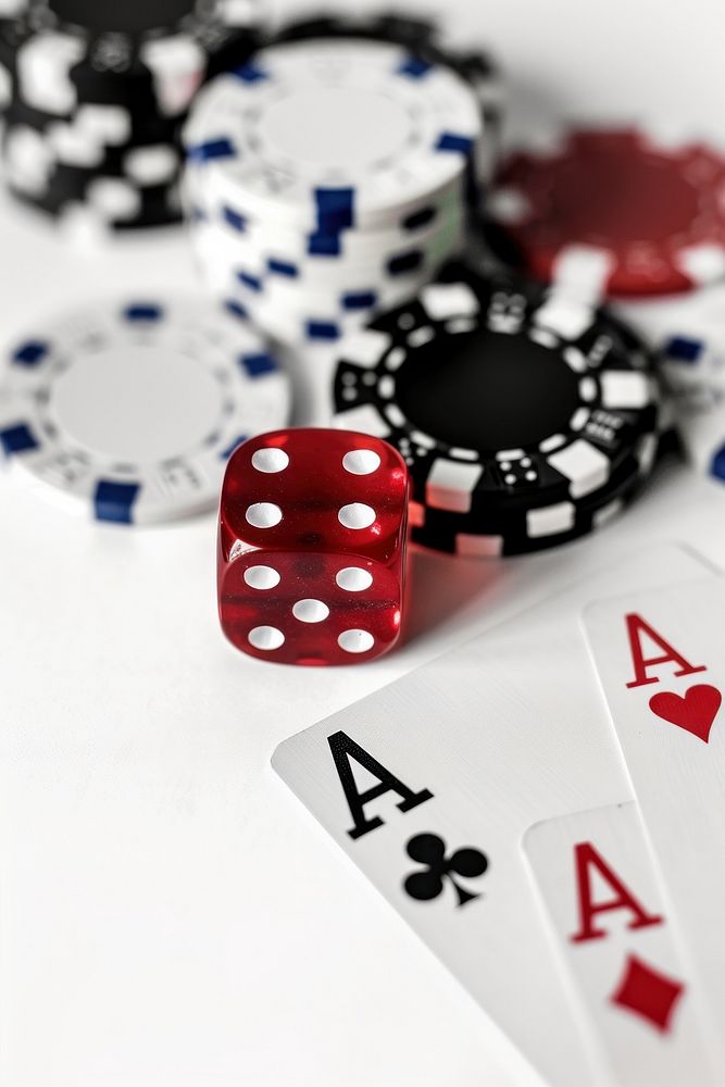 Photo of casino card gambling cards game.