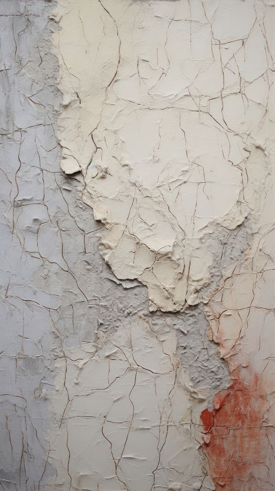 Abstract with some paint on it plaster rough wall.