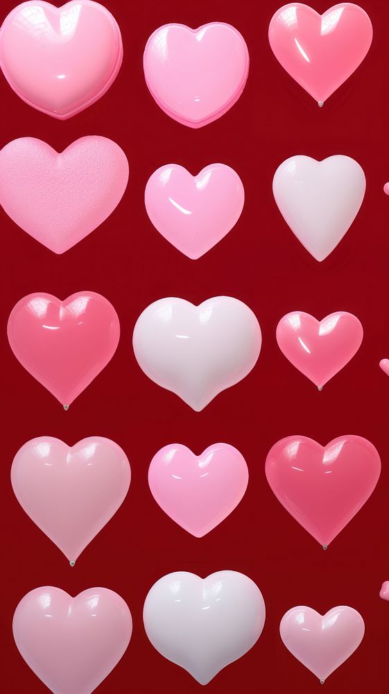 Abstract heart wallpaper backgrounds repetition pattern.