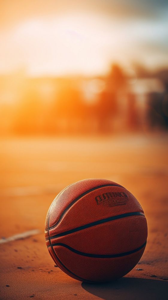 Basketball sports sunlight outdoors.