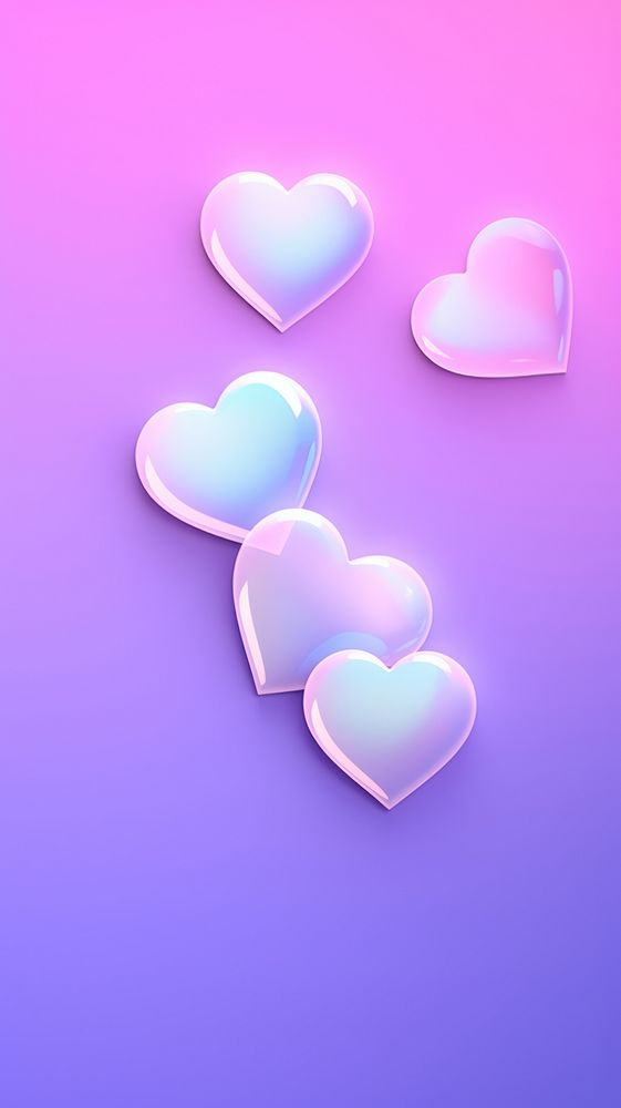 Hearts wallpaper shape purple violet.