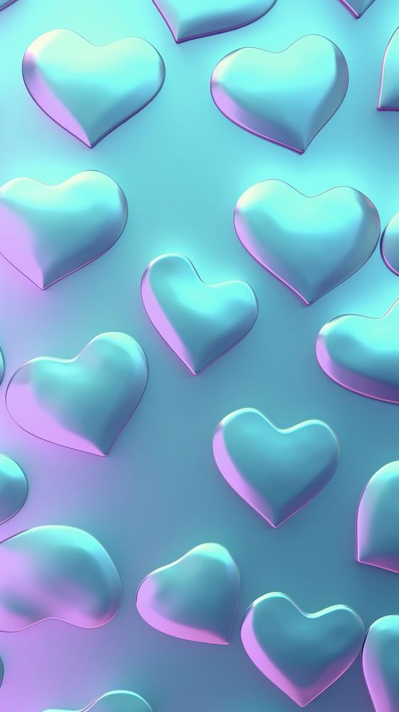 Hearts wallpaper backgrounds shape turquoise.