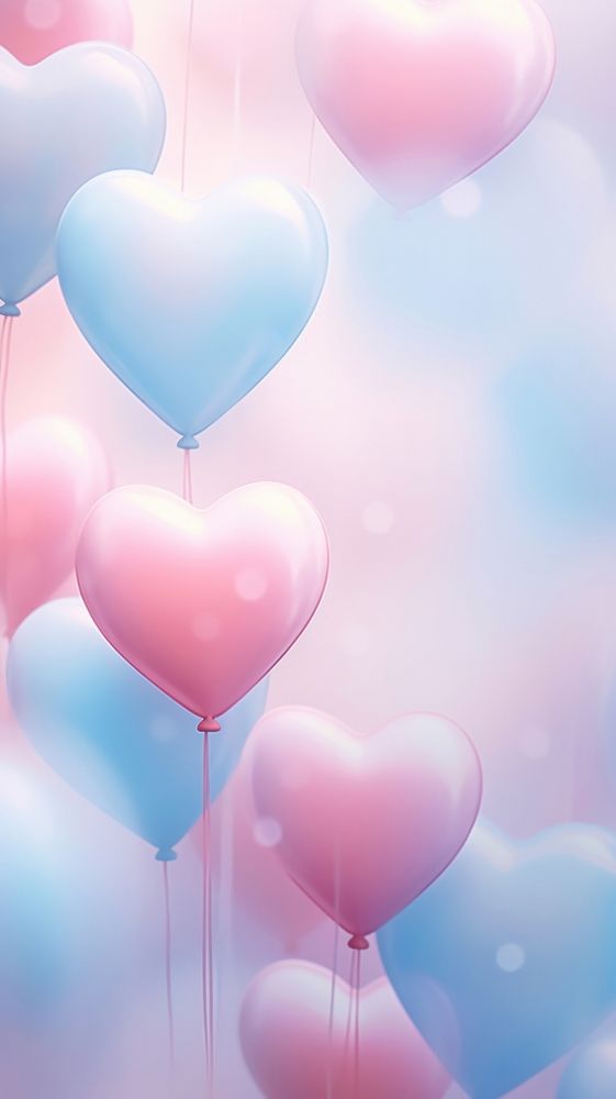 Balloon hearts backgrounds abstract abstract backgrounds.