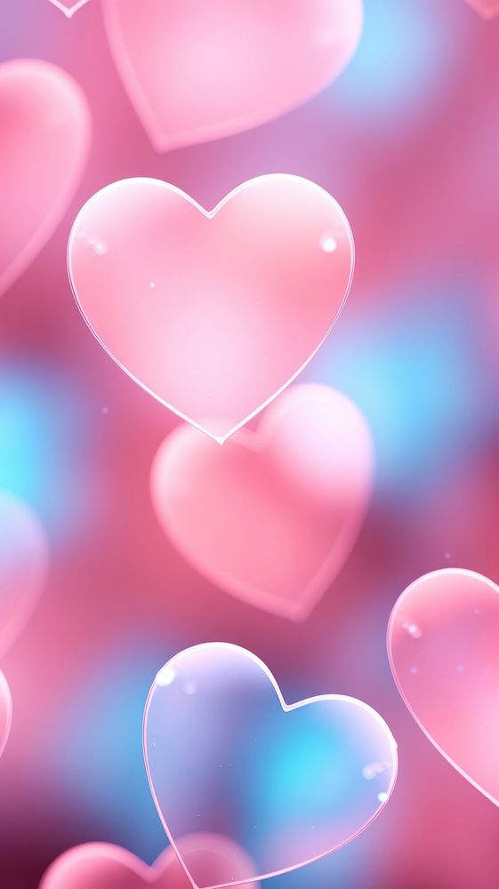 Backgrounds heart pink red. | Premium Photo Illustration - rawpixel