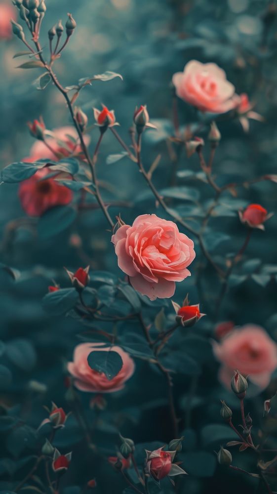 Rose blossom nature flower.