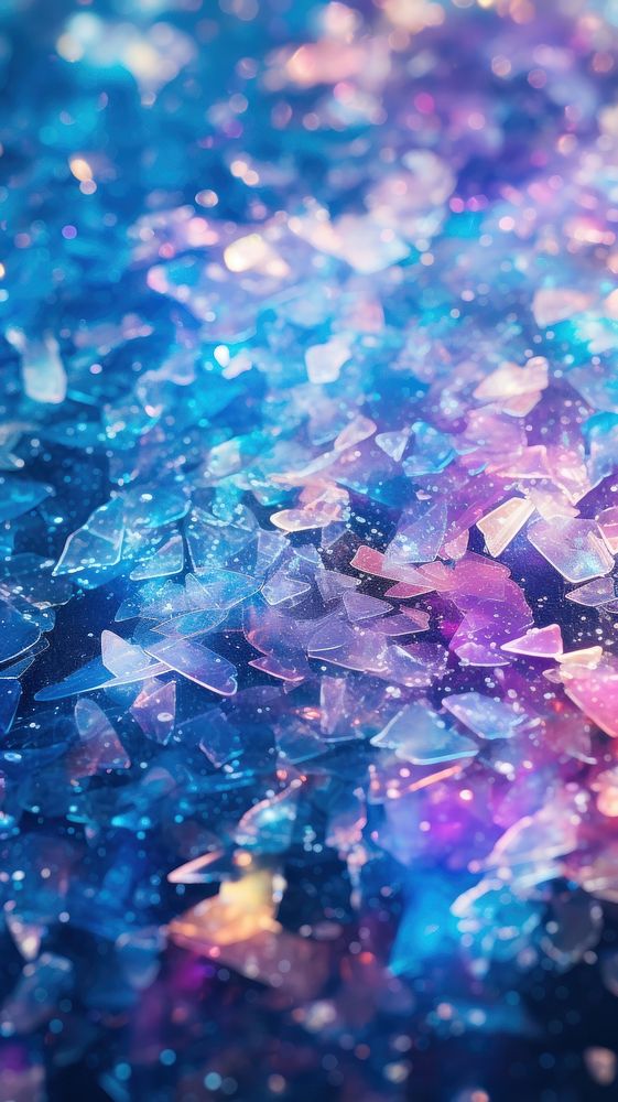 Hologram texture crystal glitter backgrounds.