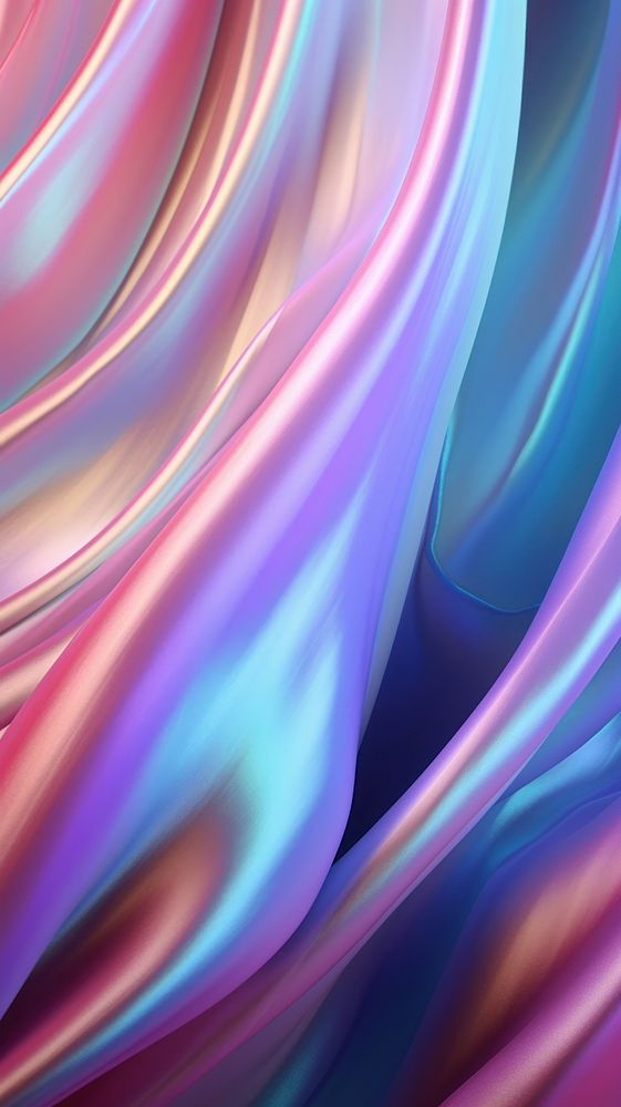 Metallic hologram 3d smooth texture pattern backgrounds accessories.