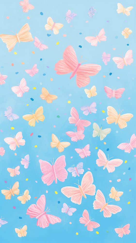 Butterfly backgrounds wallpaper confetti.