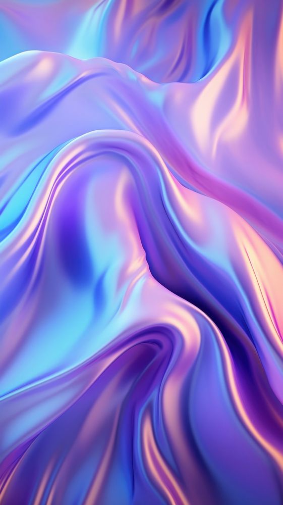Metallic hologram 3d smooth texture pattern purple silk.