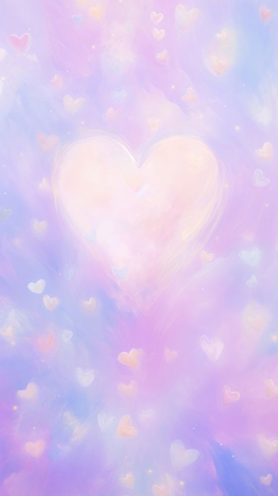 Heart and star backgrounds purple abstract.