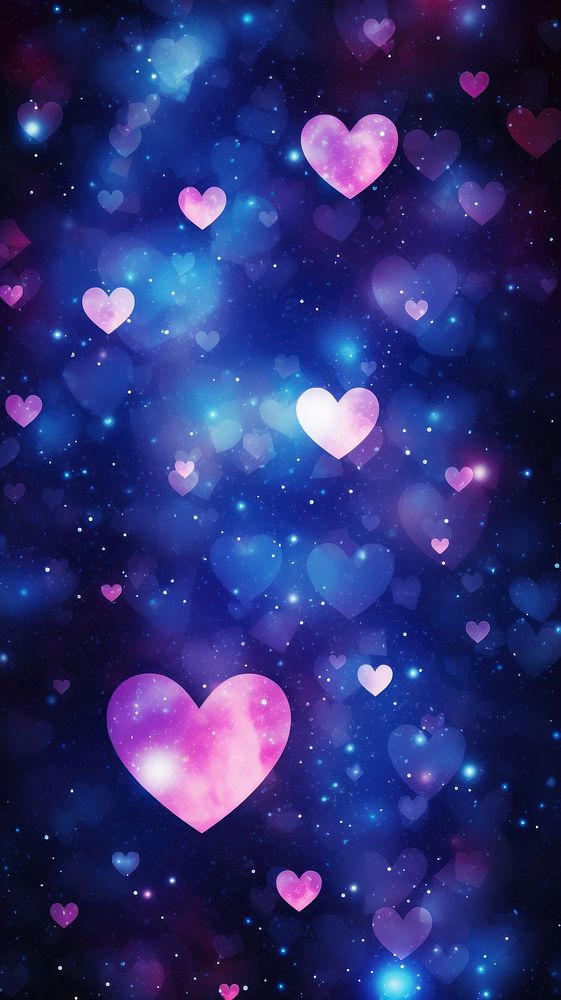 Heart wrap texture backgrounds astronomy galaxy.