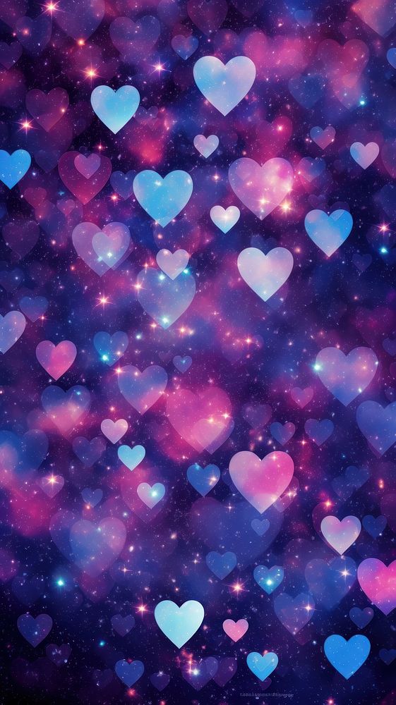 Heart wrap texture backgrounds galaxy purple.
